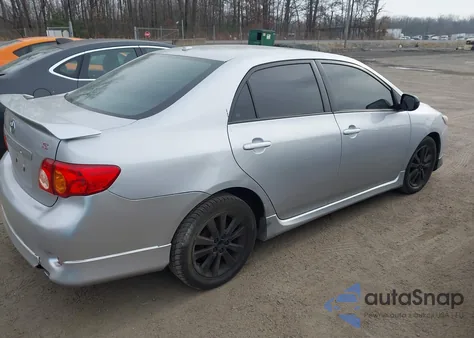 2010 Toyota Corolla S из США, поврежденный, VIN 2T1BU4EE7AC247614